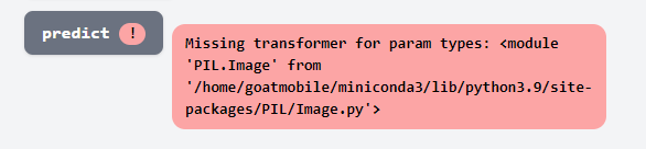 missing transformer error